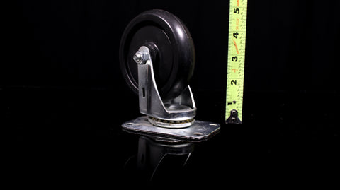 4" caster plate wheel for hoist (Back Wheel)